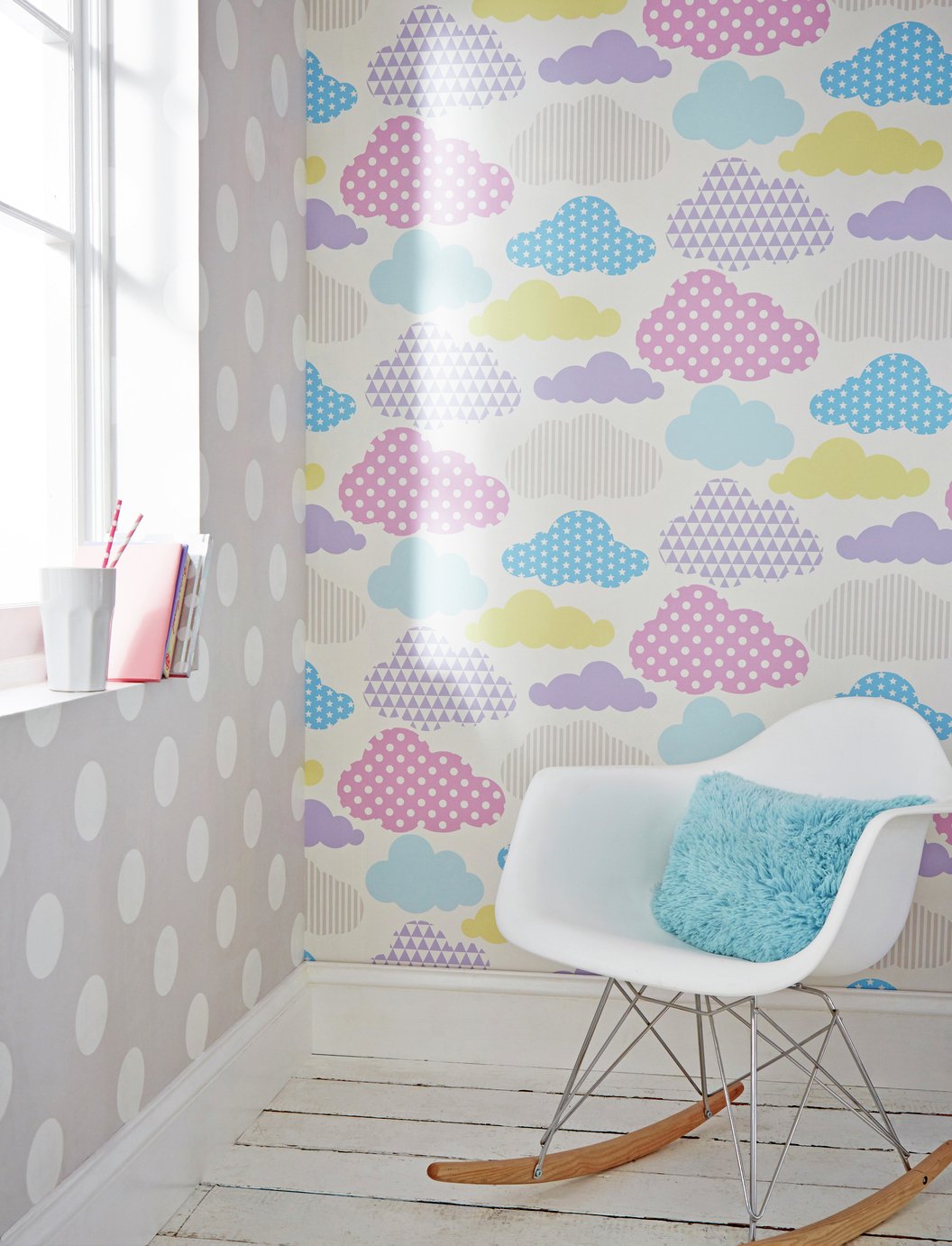 Superfresco Easy Marshmallow Pastel Clouds Wallpaper Review