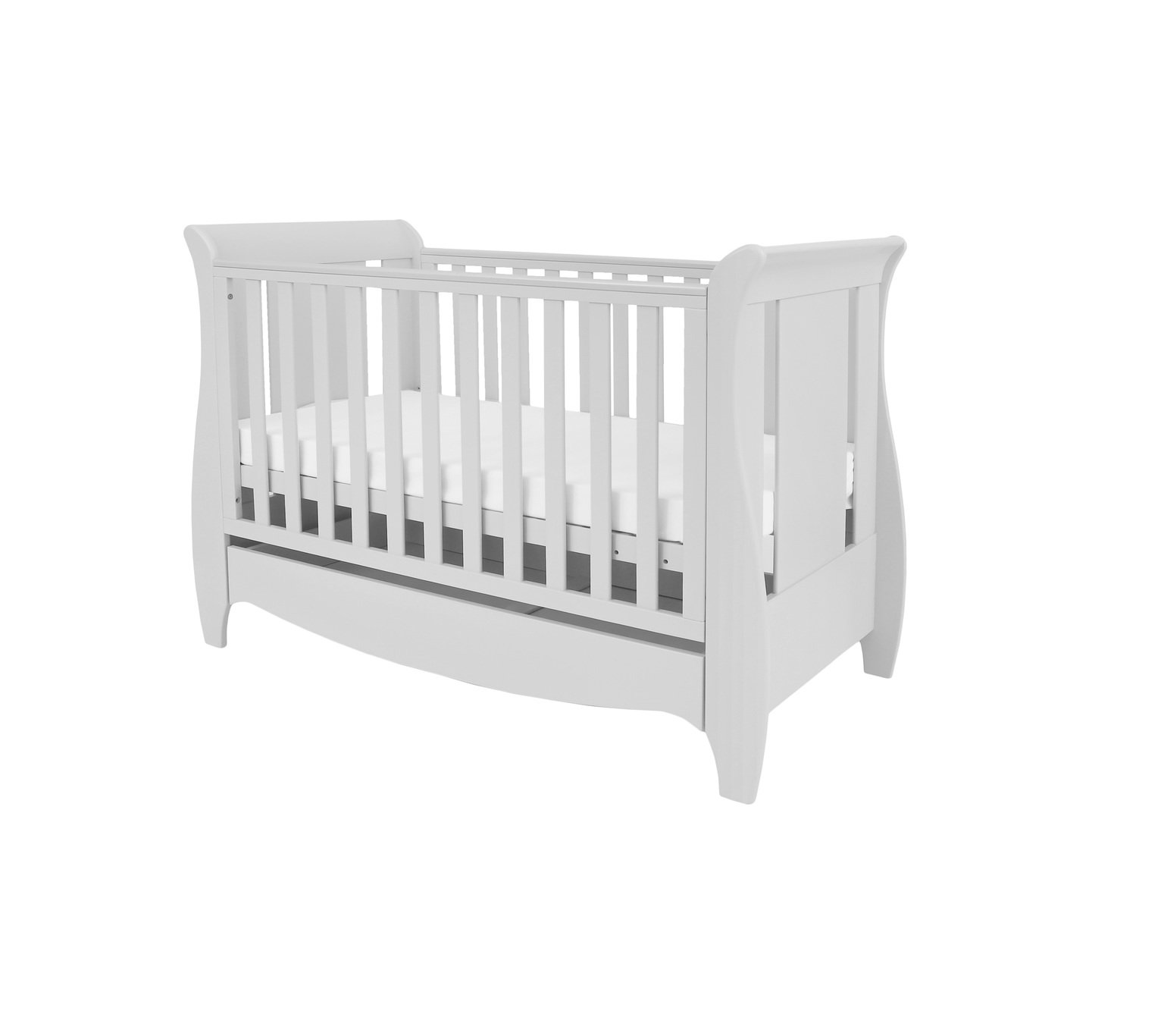 Tutti Bambini Roma Mini Sleigh Cot Bed and Drawer Review