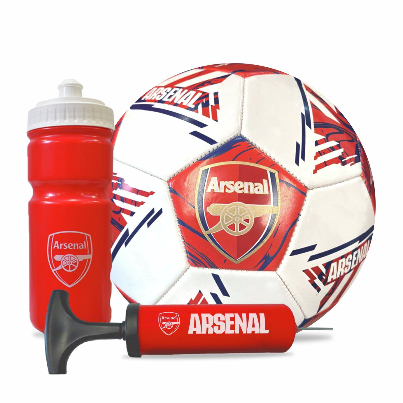 Arsenal FC Size 5 Signature Football Gift Set