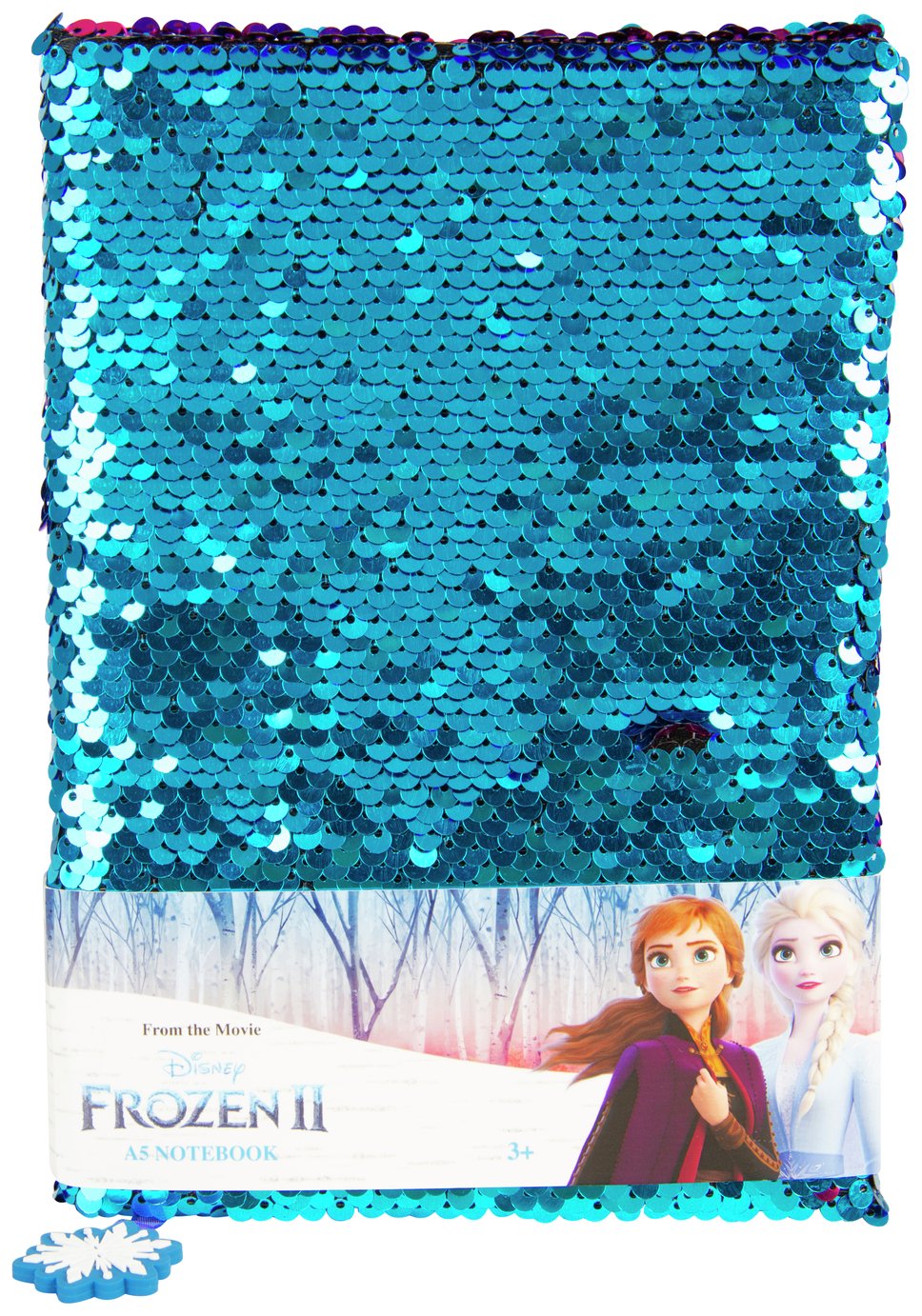 Frozen 2 Reverse Sequin Notebook