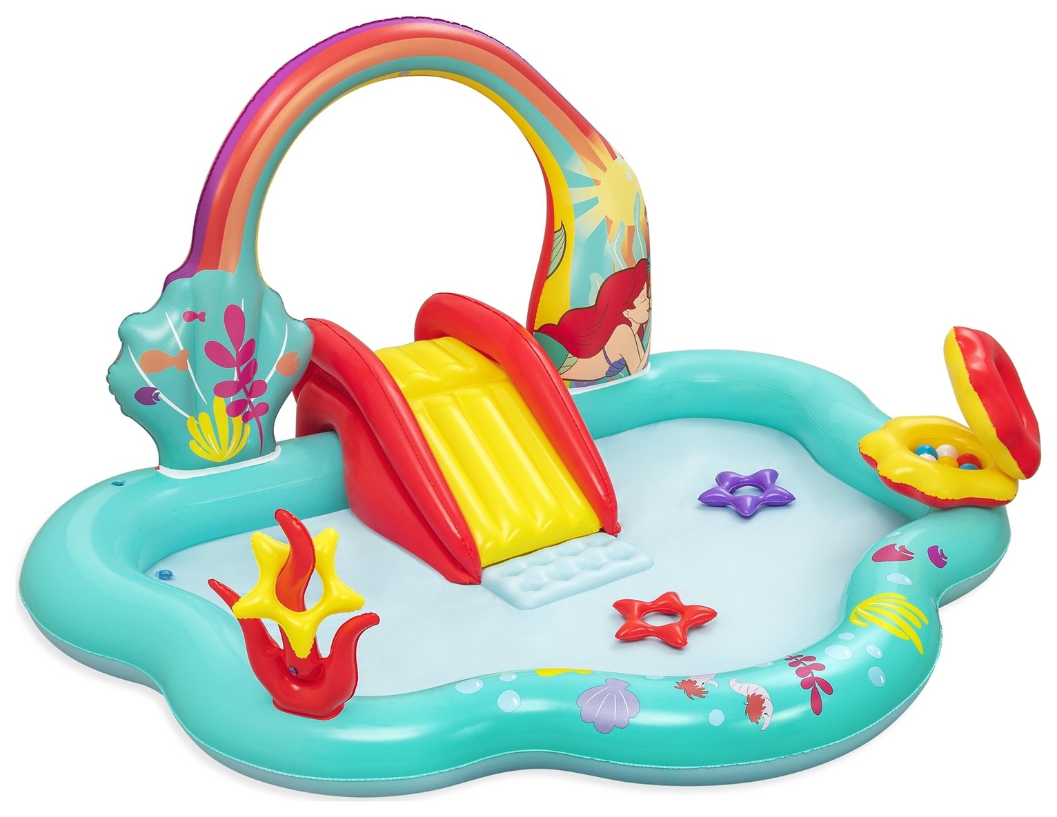 Bestway Little Mermaid Inflatable Play Center review