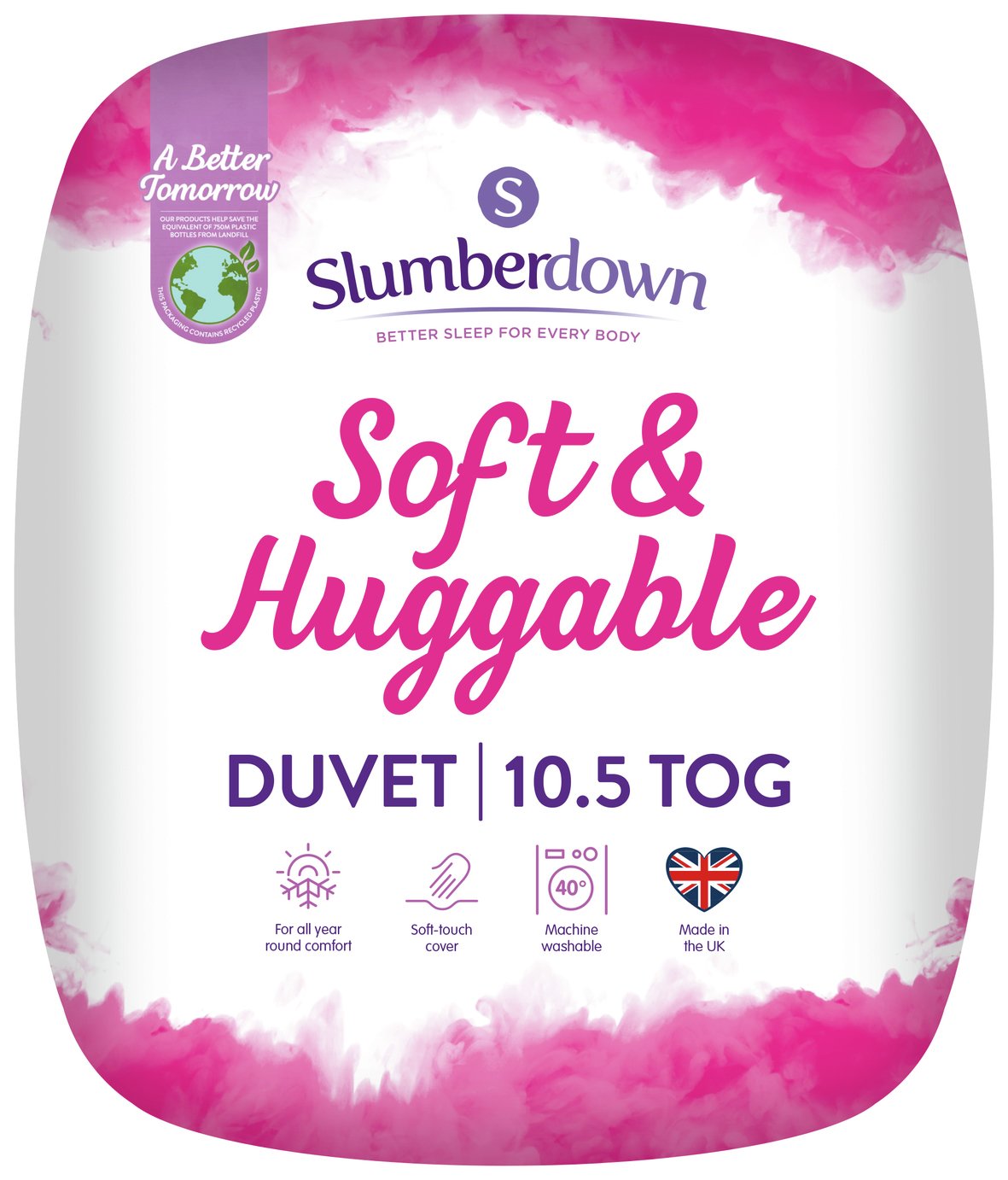 Slumberdown Soft and Huggable 10.5 Tog Duvet Review