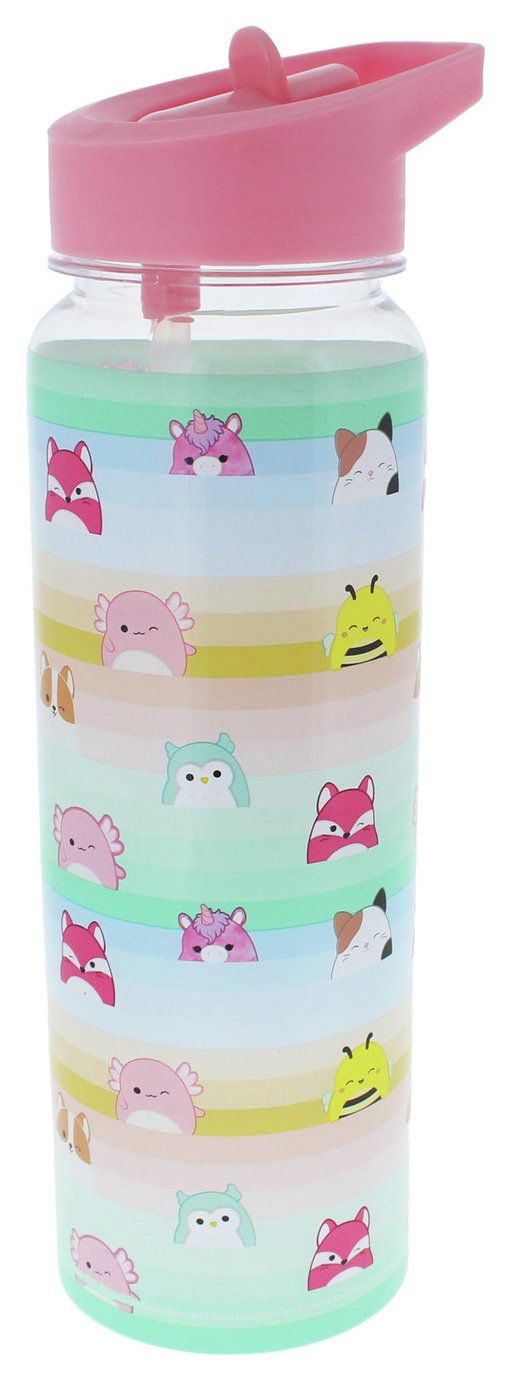 Squishmallows Multicolour Sipper Water Bottle - 650ml