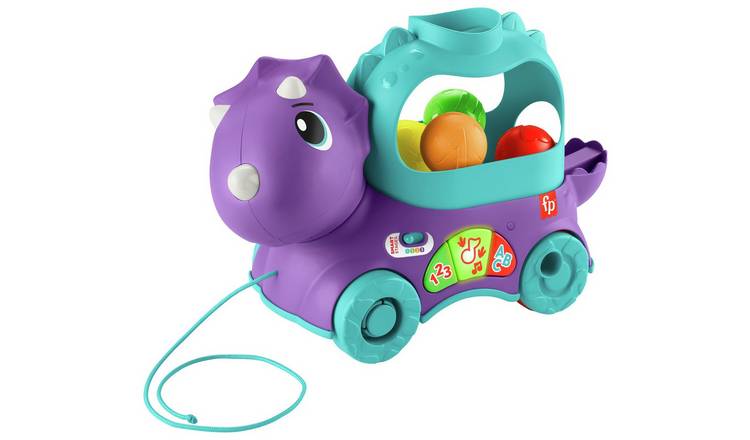 Fisher-Price Poppin' Triceratops Learning Activity Toy