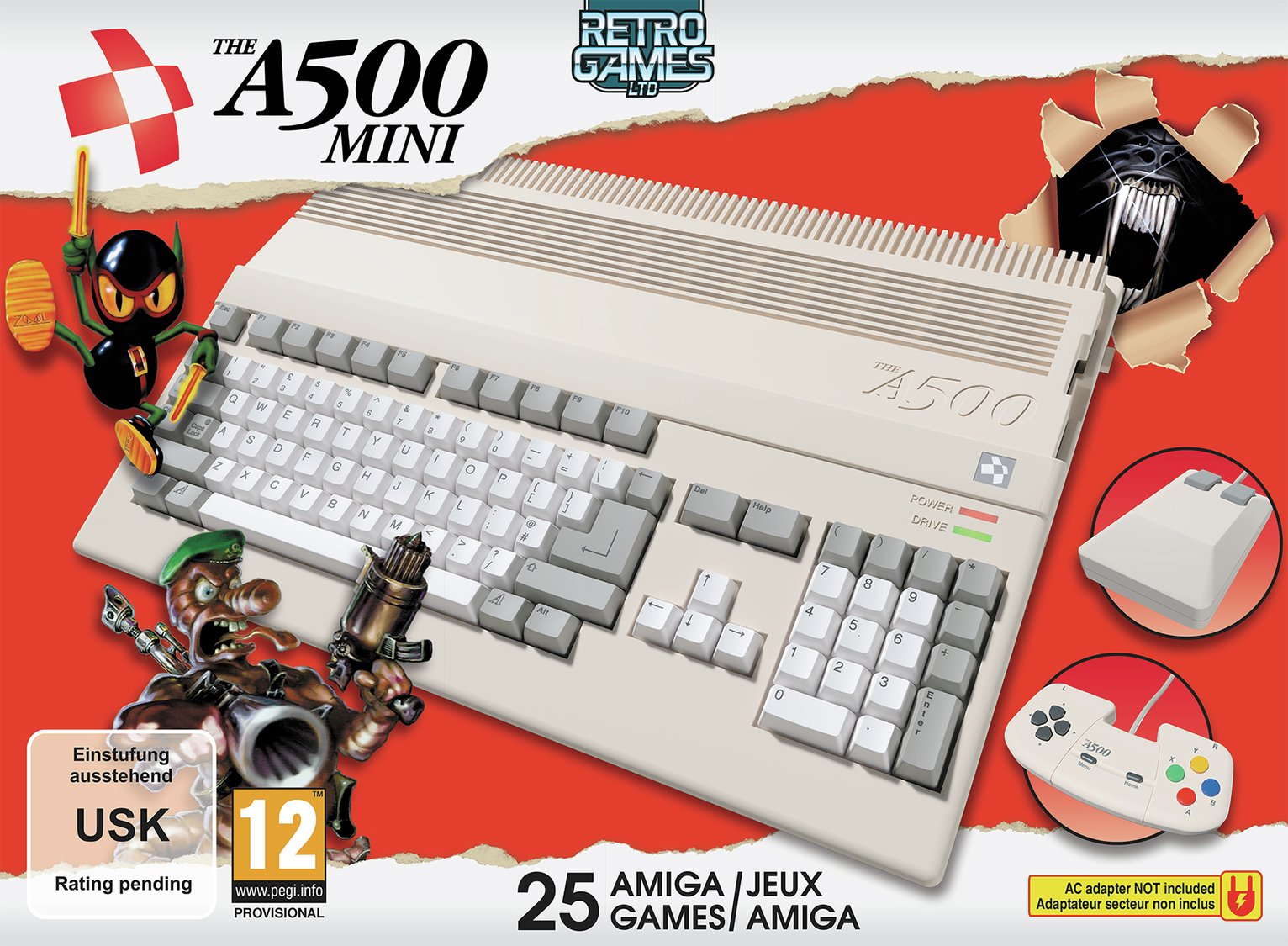 The A500 Mini Retro Console