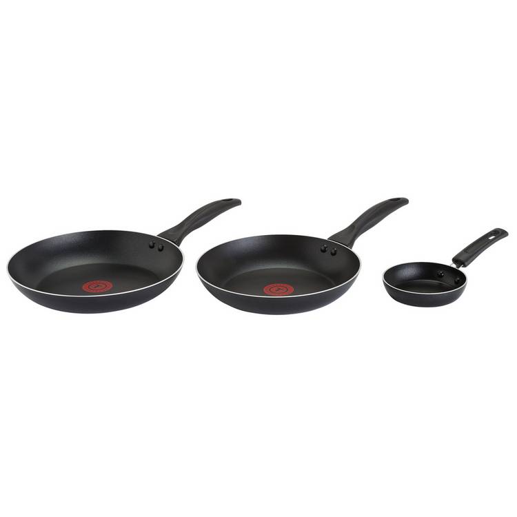Tefal Everyday 3 Piece Non Stick Aluminium Pan Set 0