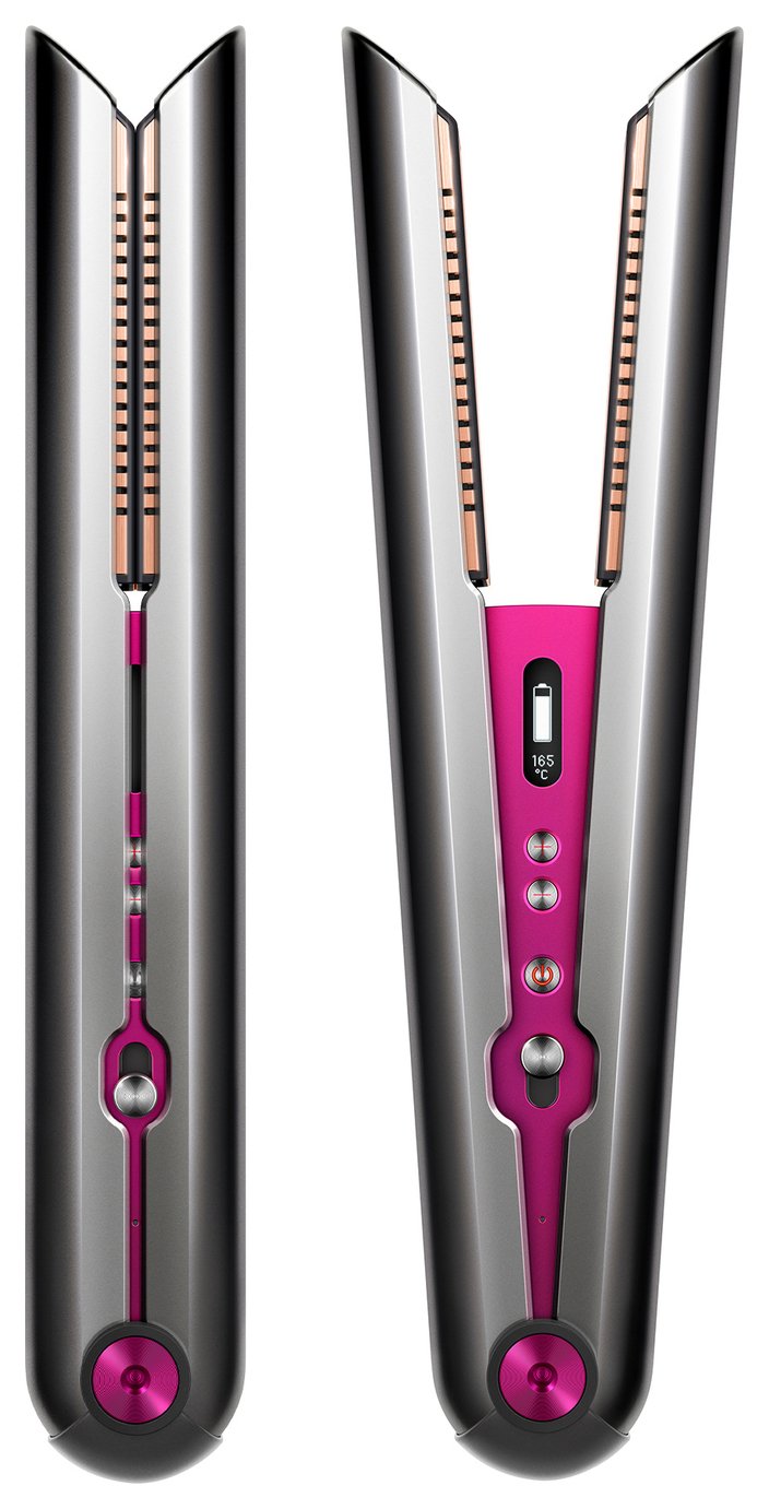 Dyson Corrale Cordless Hair Straightener - Nickel / Fuchsia