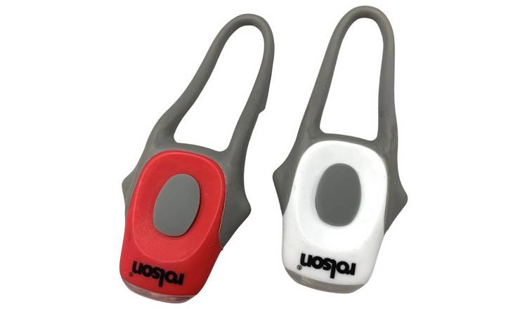 Rolson Front and Rear Silicone Bike Light Set