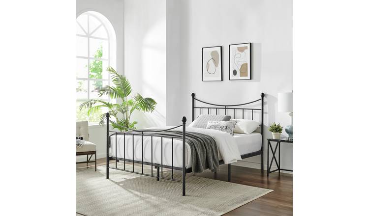 Argos double deals metal bed frame