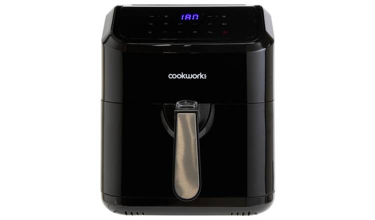 Buy Cookworks 5L Air Fryer Black Air fryers and fryers Argos