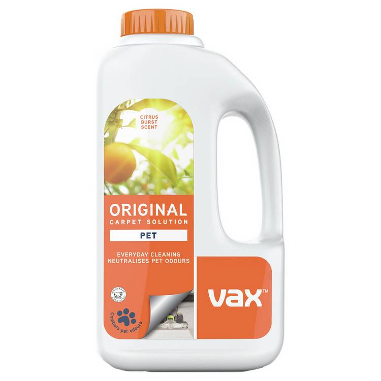 Vax Original Pet 1.5L Carpet Cleaning Solution 0
