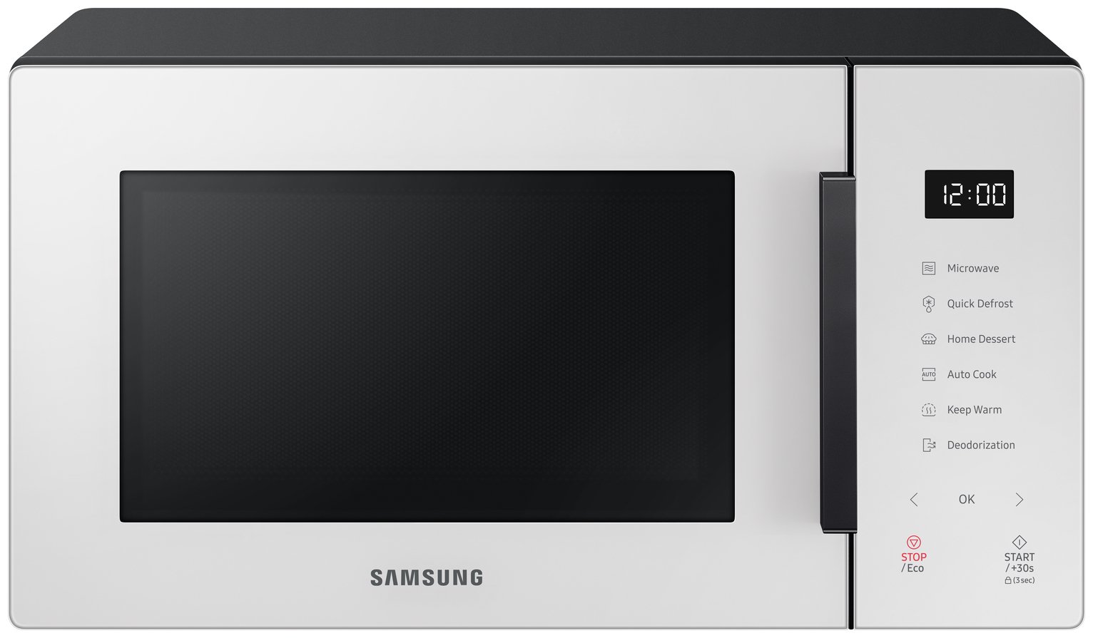 Samsung 800W Standard Microwave MS23T5018AE/EU - White