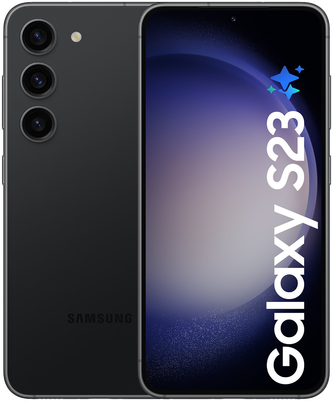 SIM Free Samsung Galaxy S23 5G 128GB AI Mobile Phone - Black