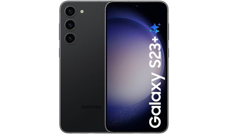 SIM Free Samsung Galaxy S23+ 5G 256GB Mobile Phone - Black