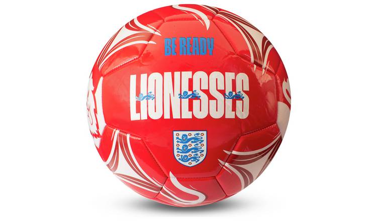 England FA Lionesses Size 5 Cosmos Football - Red