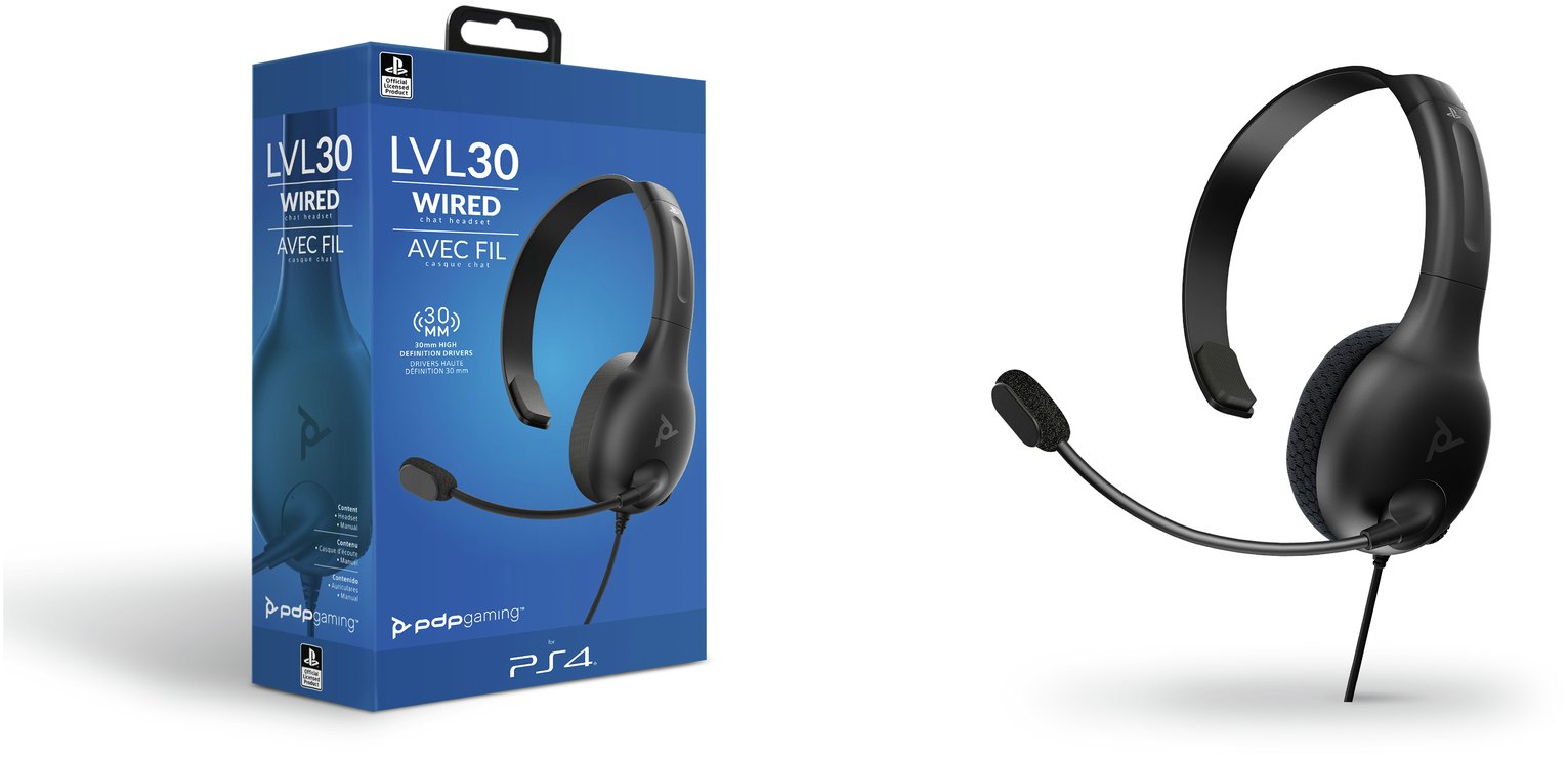 lvl30 chat headset for ps4