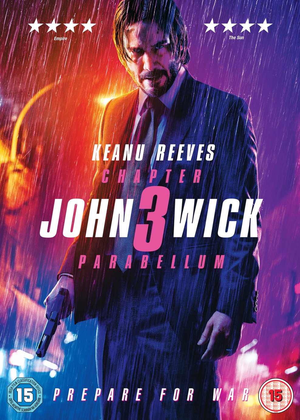 John Wick Chapter 3 Parabellum DVD