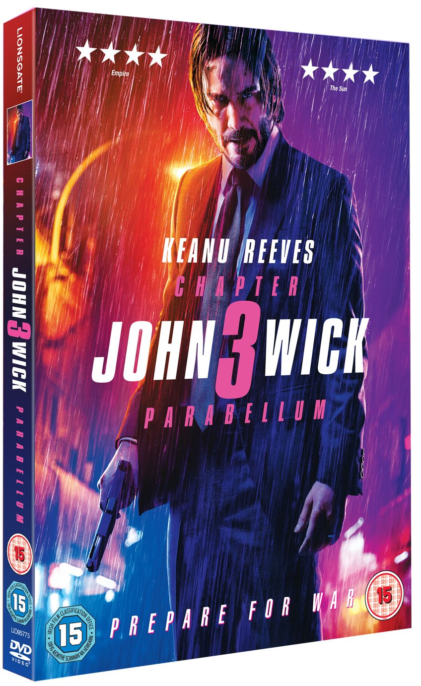 John Wick Chapter 3 Parabellum DVD Review