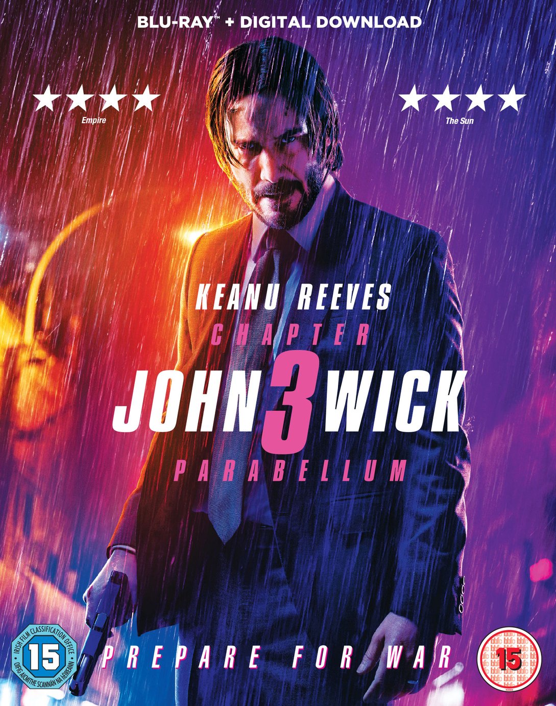 John Wick Chapter 3 Parabellum Blu-Ray