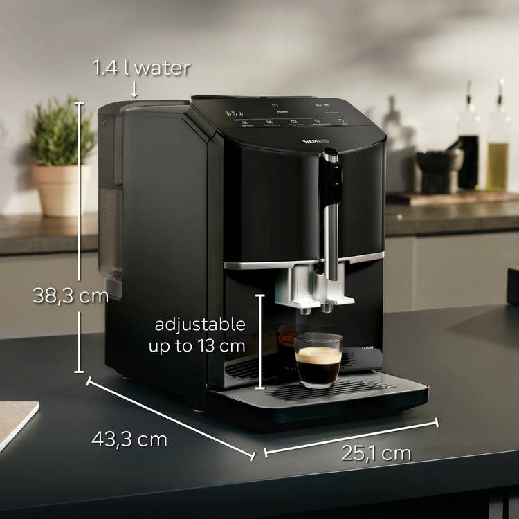 Buy Siemens TF301G19 EQ300 Bean to Cup Coffee Machine Coffee