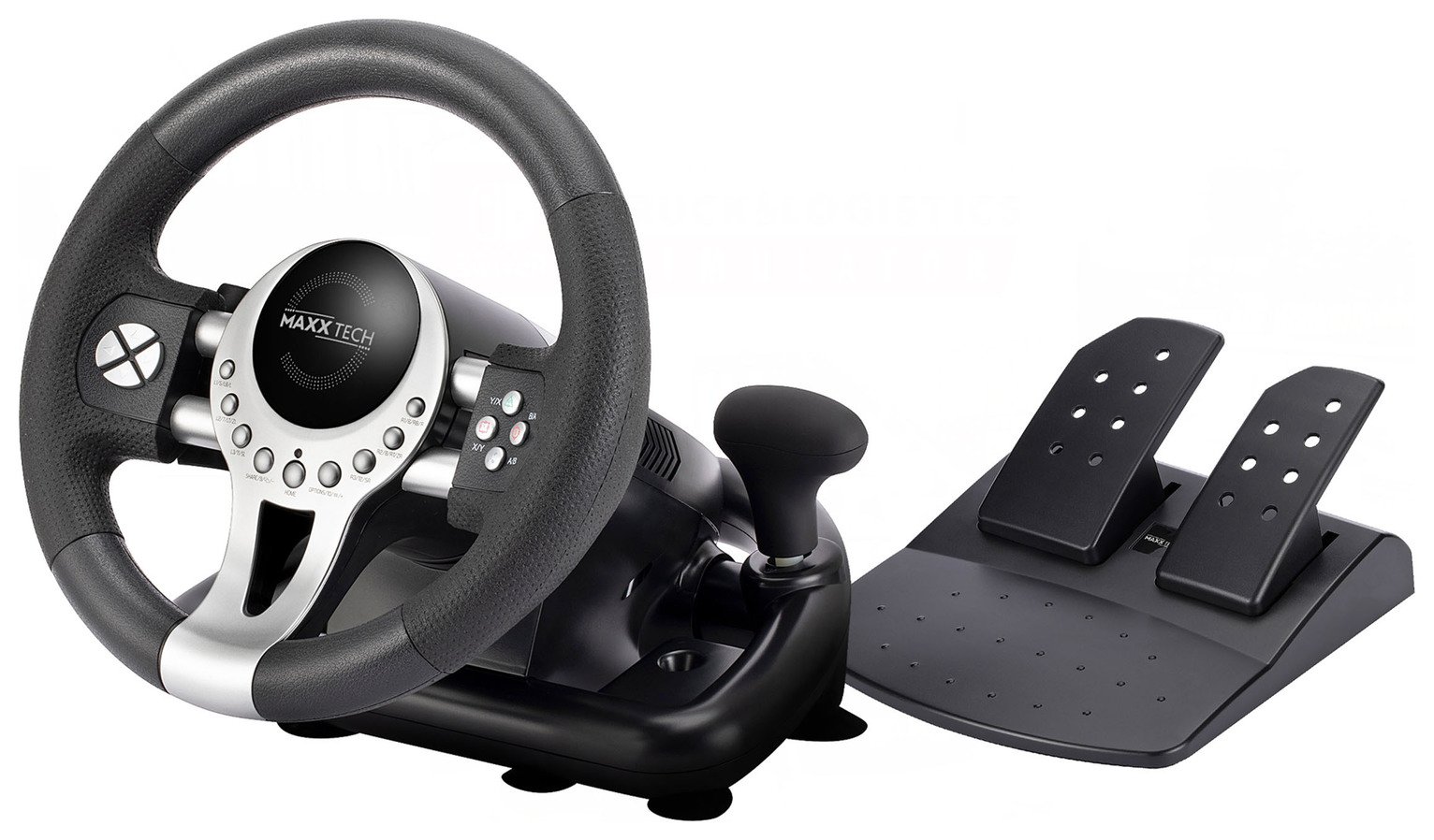 Maxx Tech Pro Racing Wheel Kit For PC, Xbox, PS4 & Switch