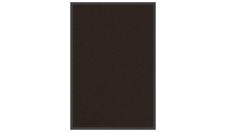 Walplus 6 mm Thick Polypropylene Doormat - Brown - 60 x 90 cm