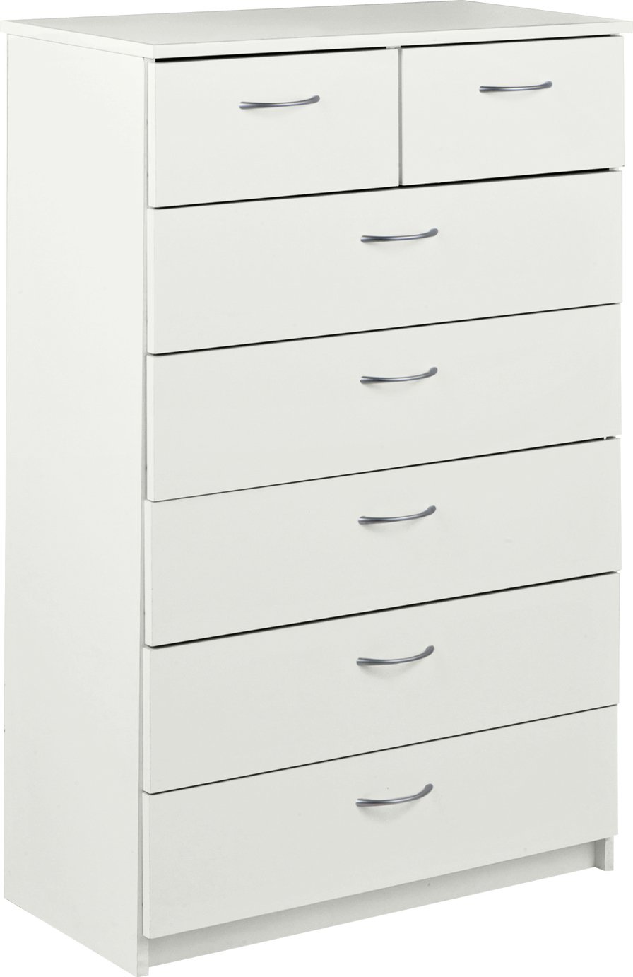 Argos Home Cheval 5+2 Drawer Chest - White