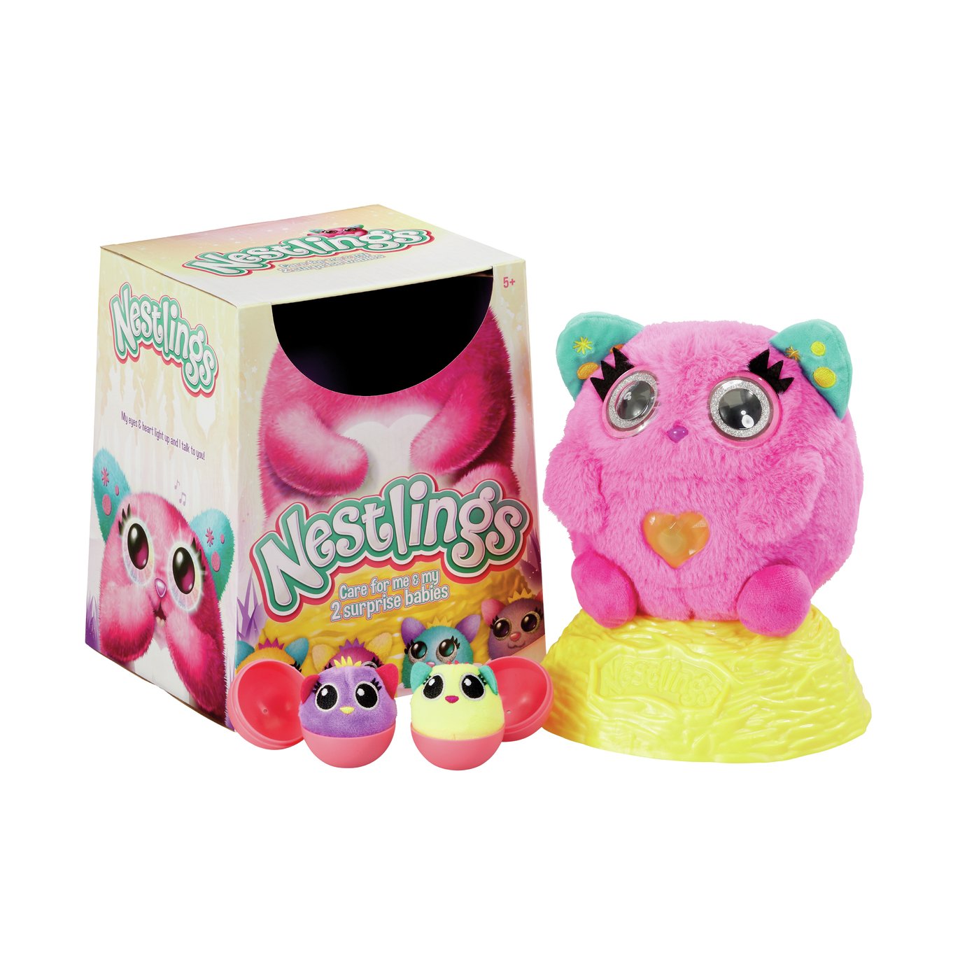 Nestlings Pink Figure