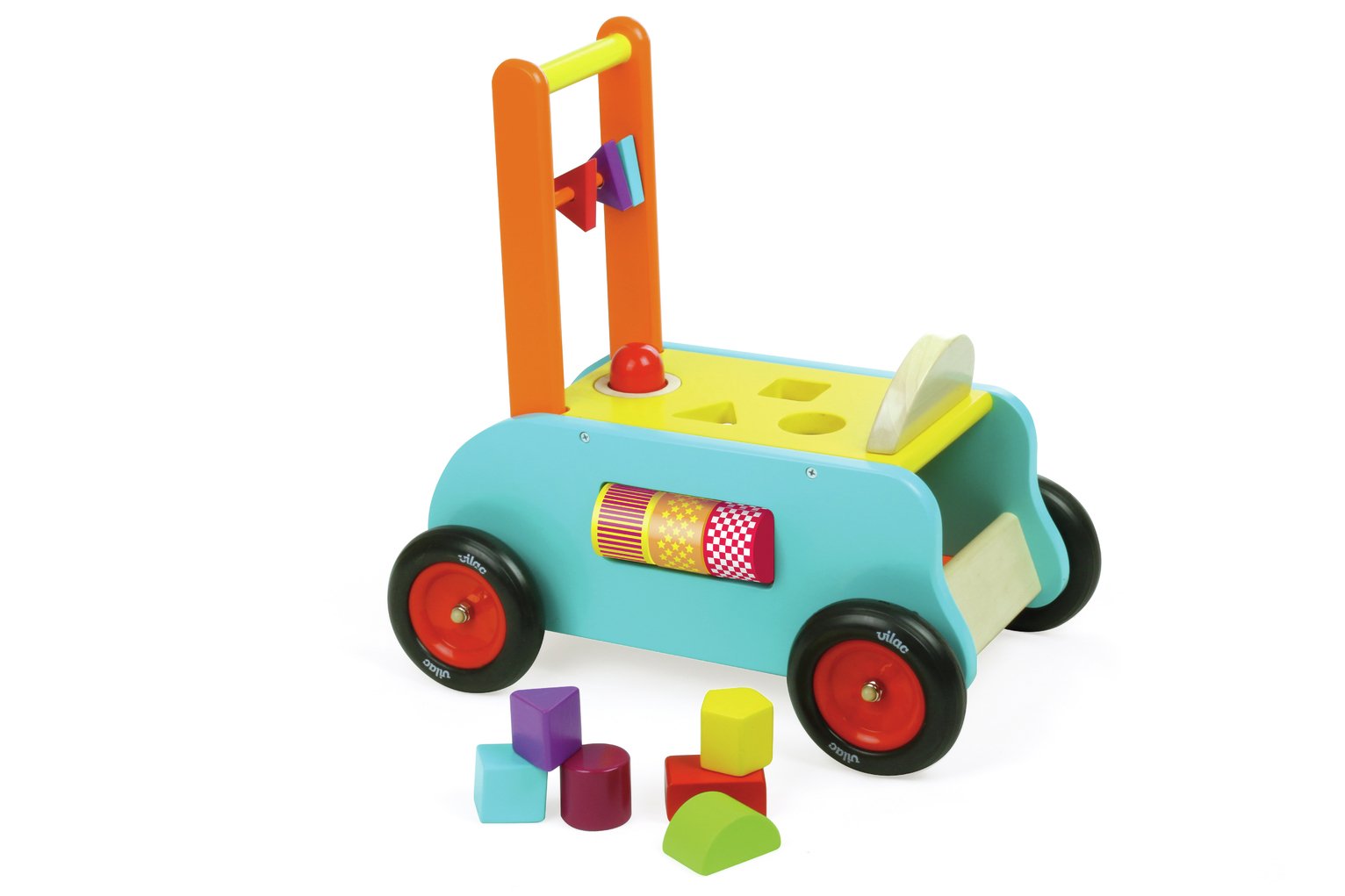 wooden push along toy