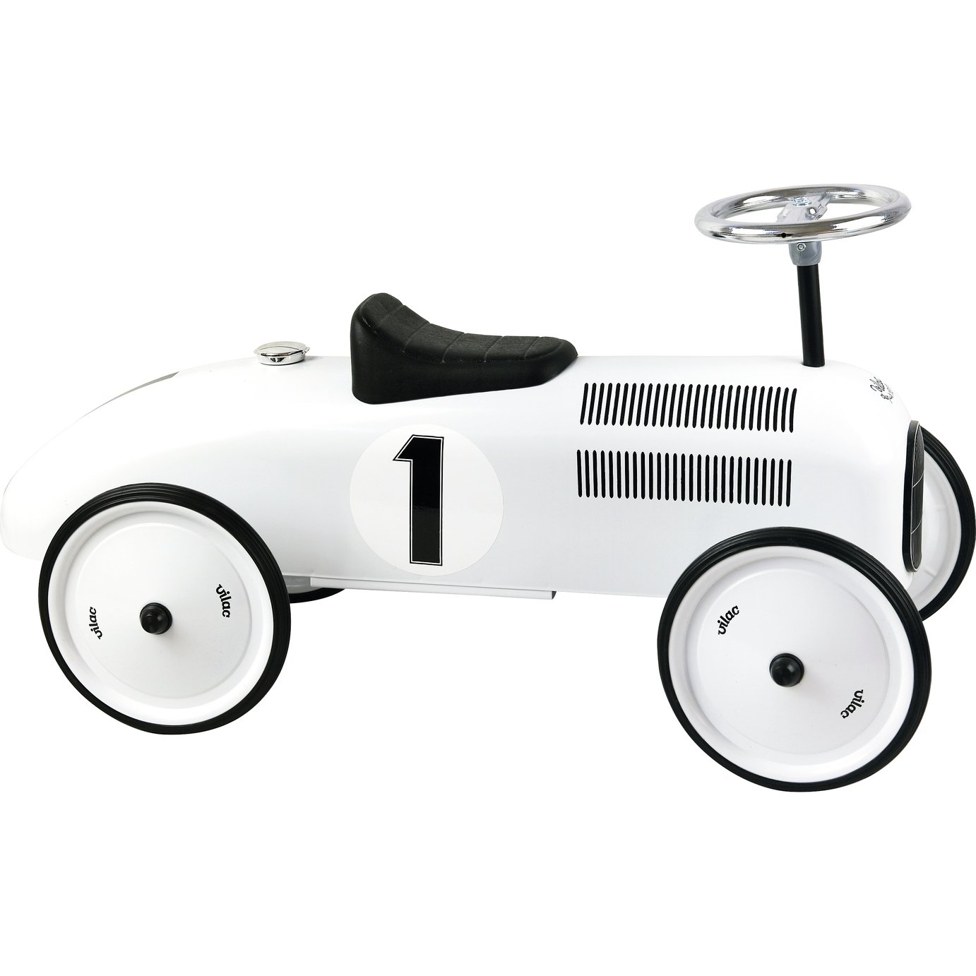 Vilac Polar White Ride On Metal Car