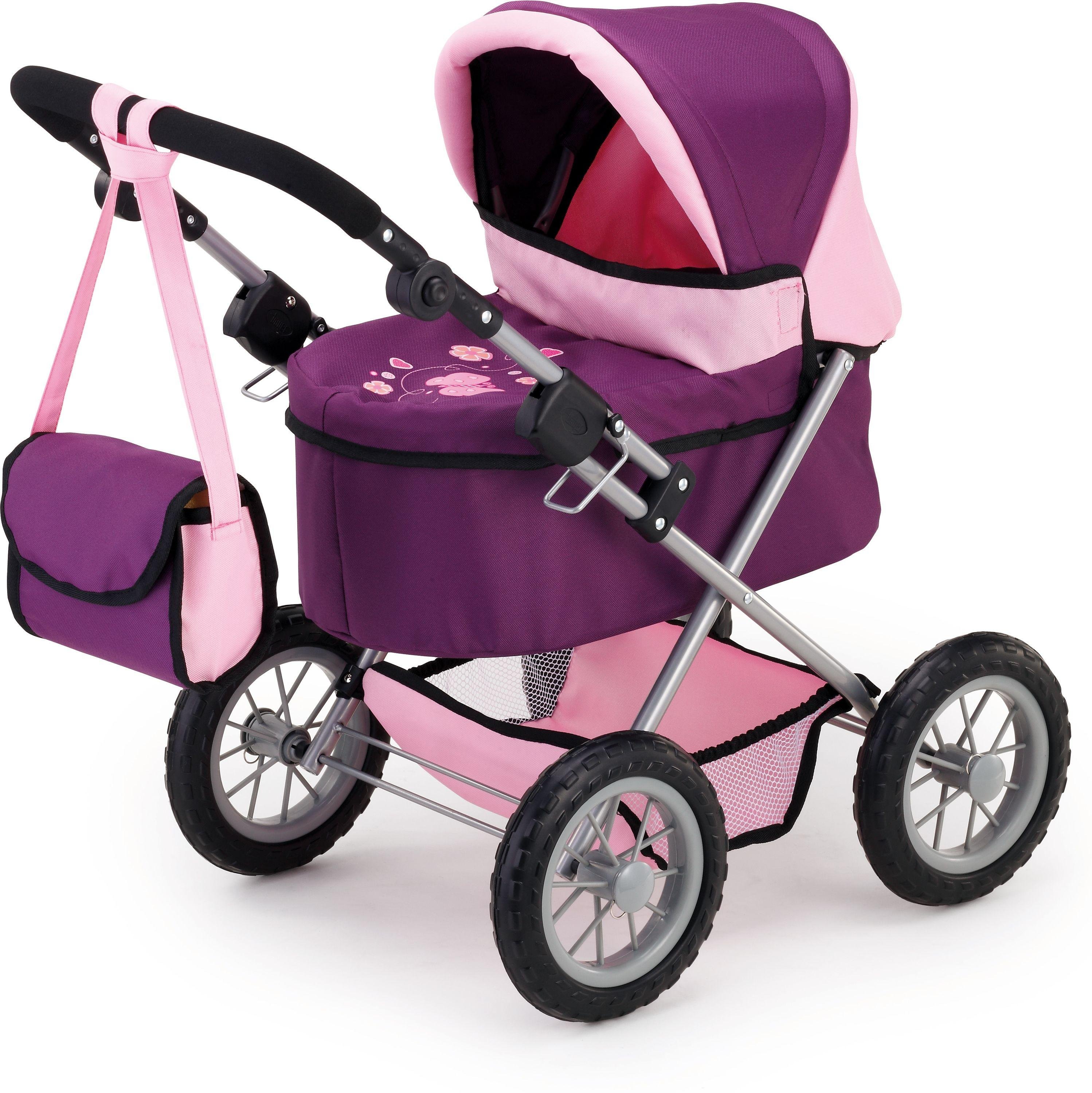 Bayer Design Trendy Doll Pram - Mauve