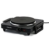 Camping stoves and cookers.