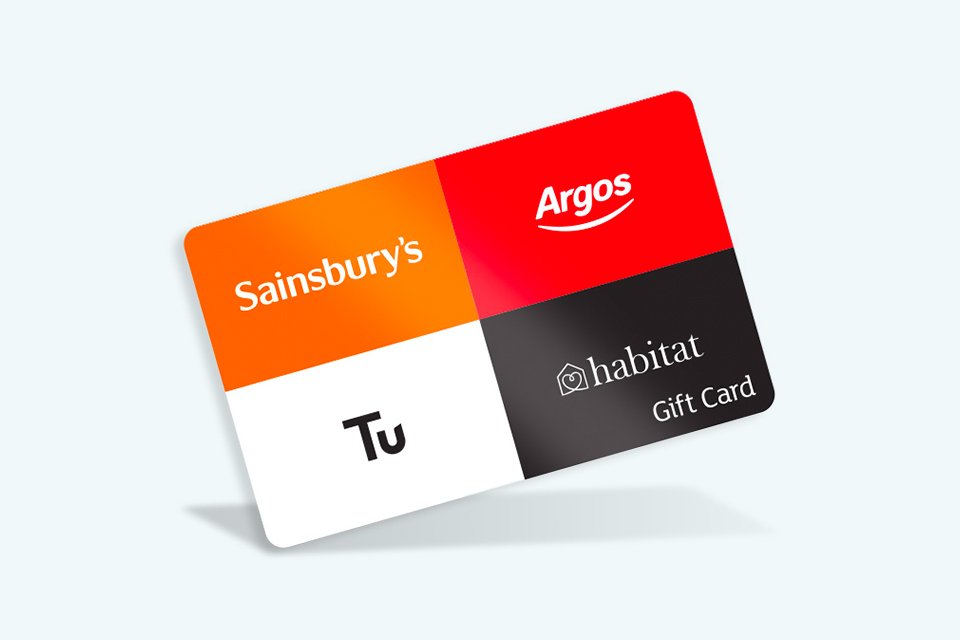 All branded gift cards | Argos