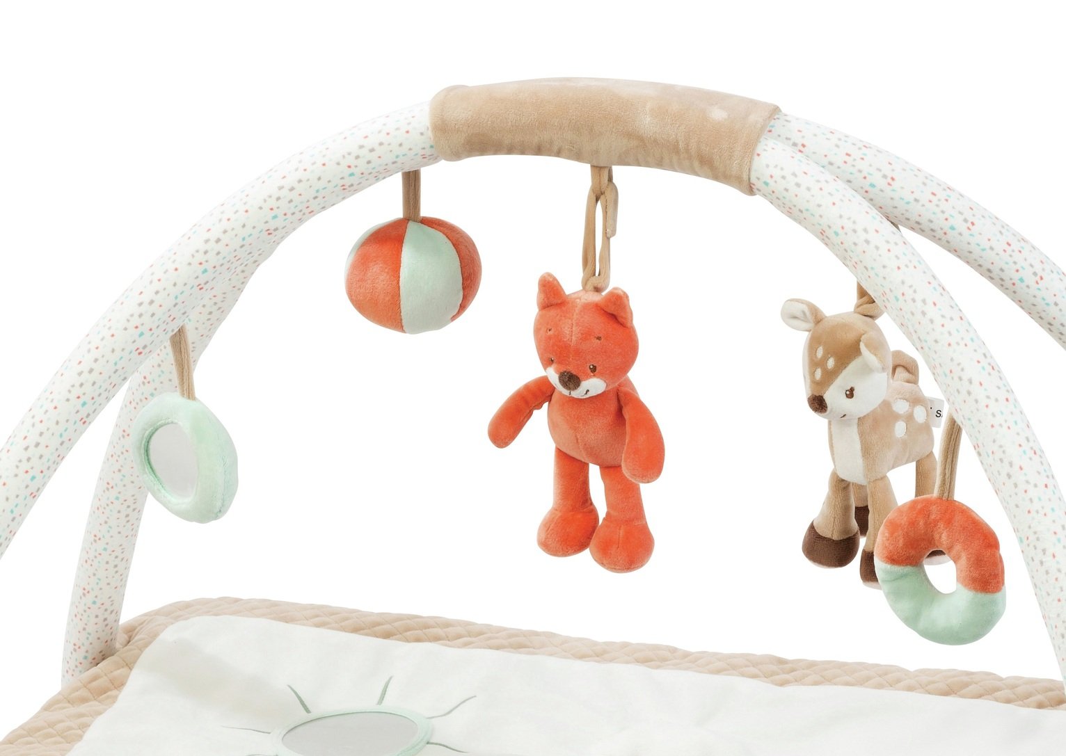 Nattou Fanny The Deer and Oscar the Fox Playmat Review