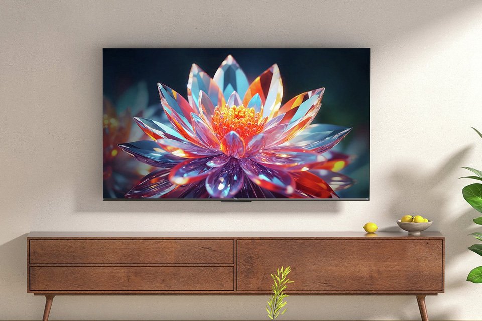 TCL 50 Inch 50T6C Smart 4K UHD HDR QLED Freely TV.