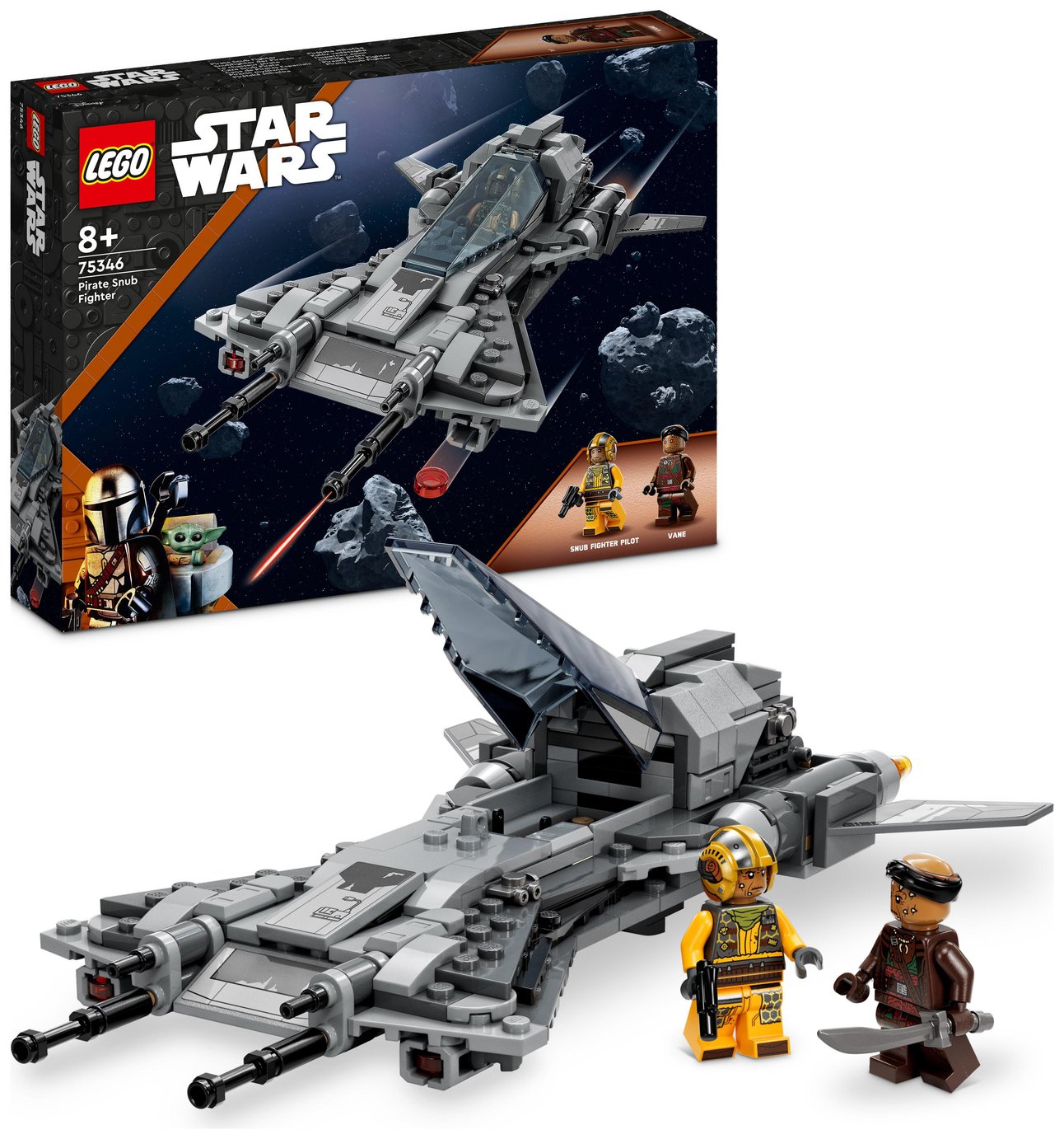 LEGO Star Wars Pirate Snub Fighter Mandalorian Set 75346 review