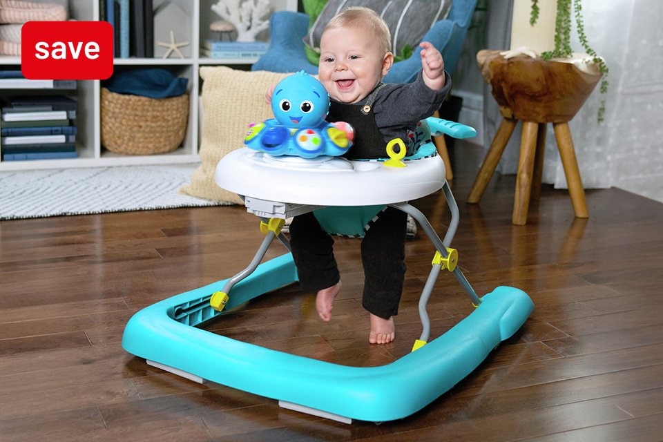 Save up to 1/3 on baby toys & playtime.