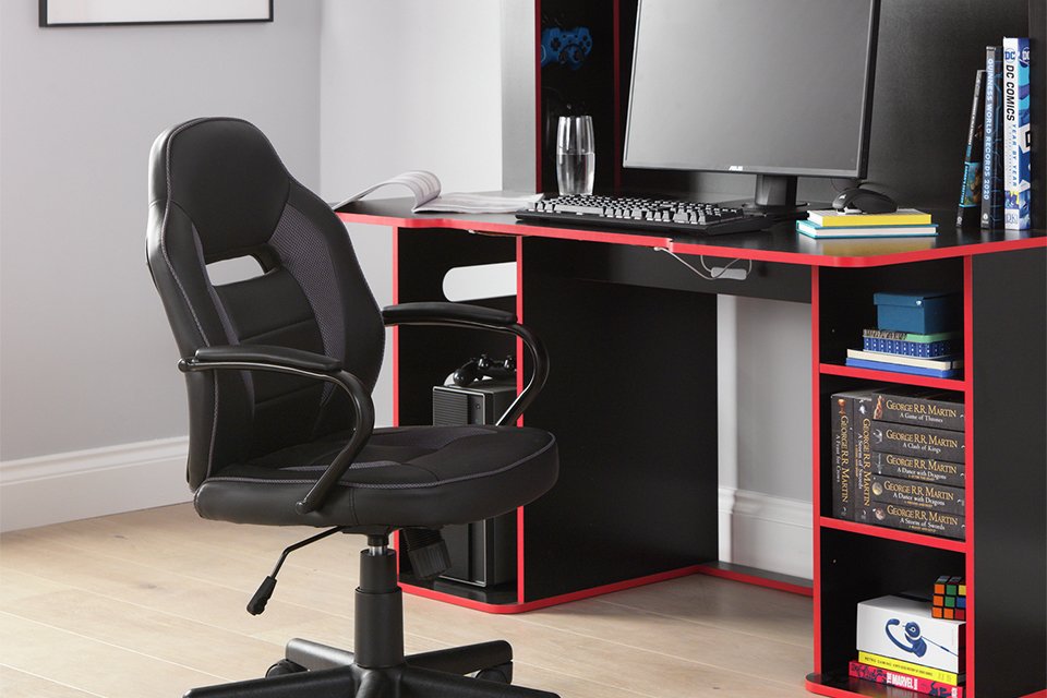 Save up to 1/3 on selected office and storage includes office chairs, desks, hallway storage and more.