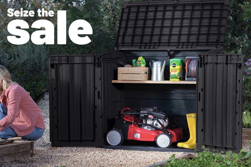 Save up to 25% on selected Garden, DIY and decorating.