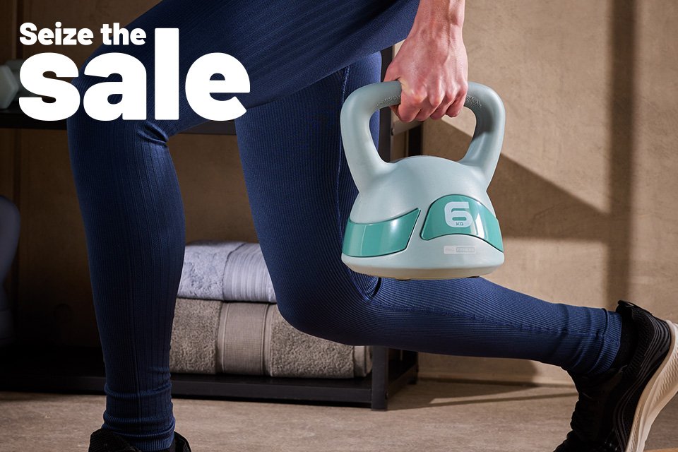 Seize the sale. Save up to 1/3 on selected sports & fitness.