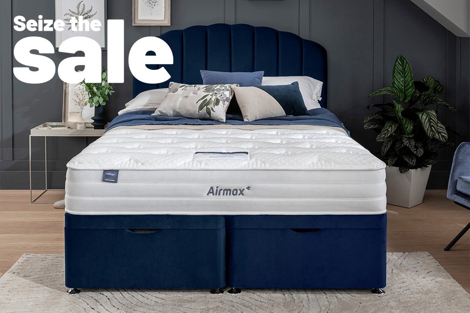 Seize the sale. Save a 1/3 on selected Silentnight mattresses. Sleep well for less.