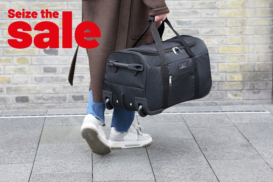 Seize the sale. Save up to 1/3 on selected luggage lines.