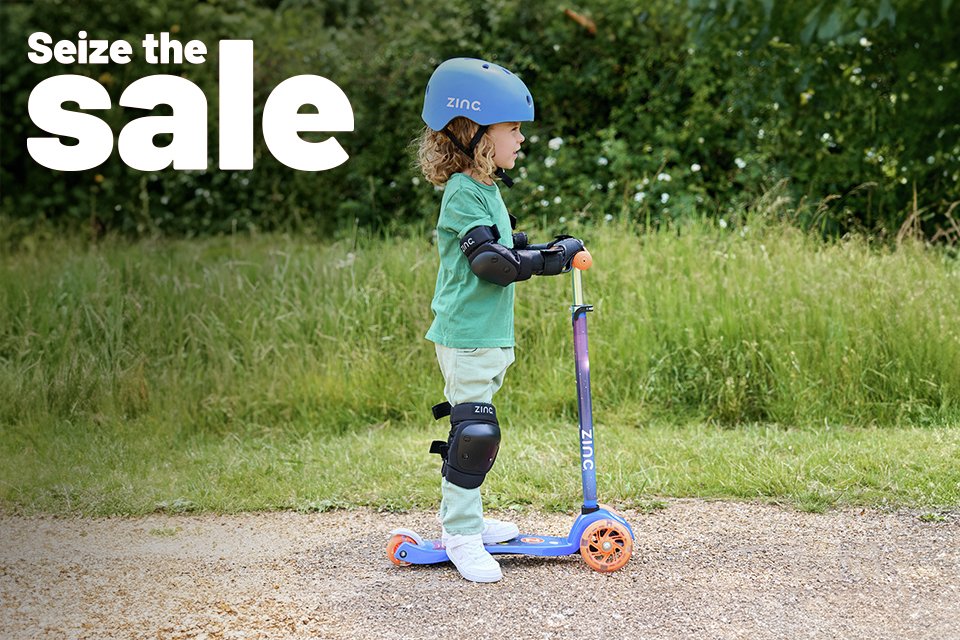 Seize the sale. Save up to 30% on selected kids bikes, wheeled toys and outdoor toys.