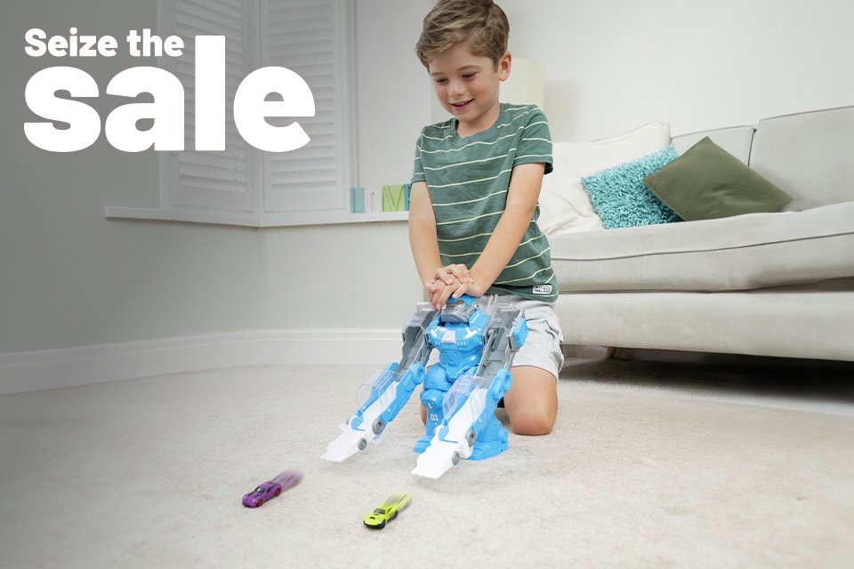 Seize the sale. Save up to 50% on selected action figures.