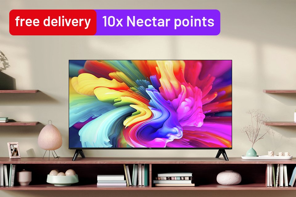 Claim 10x Nectar across selected TVs and soundbars. Plus free delivery.