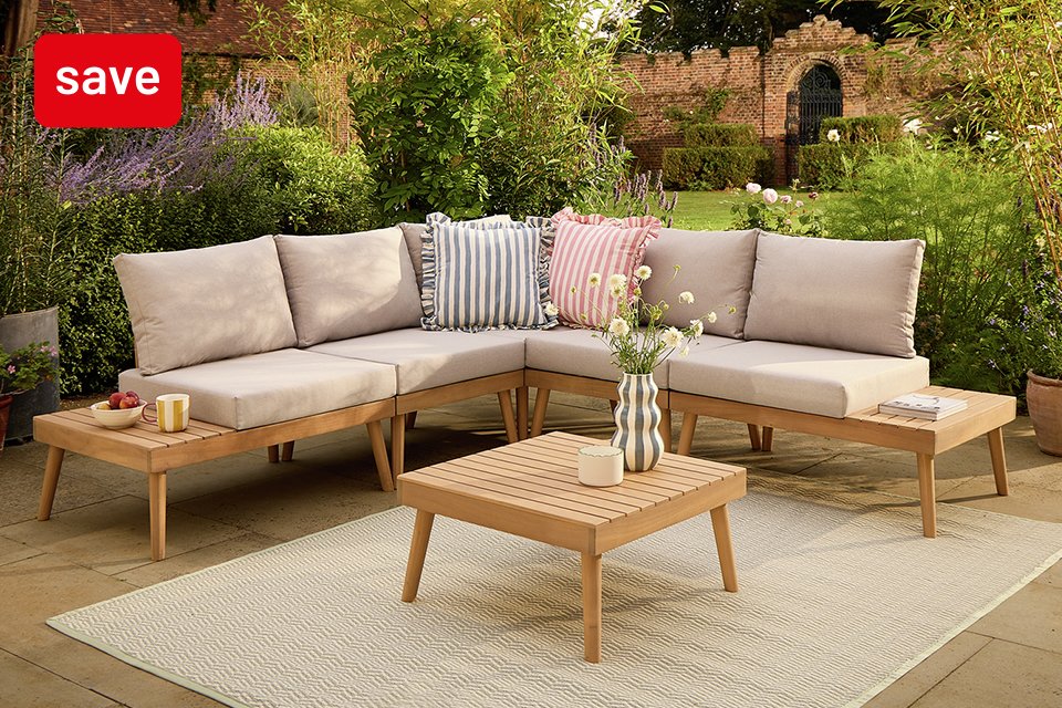 Seize the sale. Save up to 30% on selected BBQ's, garden furniture & outdoor living.