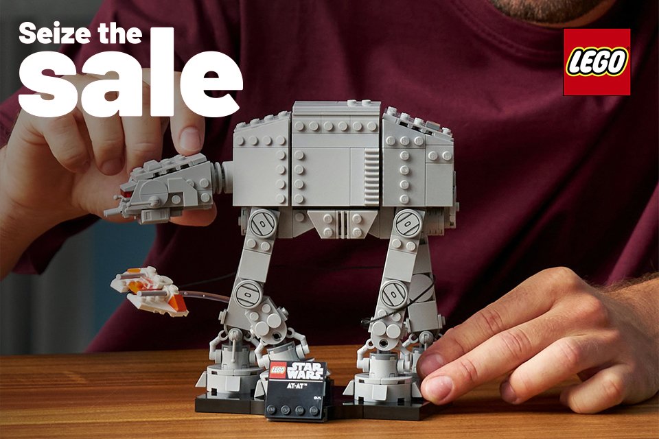 Seize the sale. Save up to 1/3 on selected LEGO® sets.
