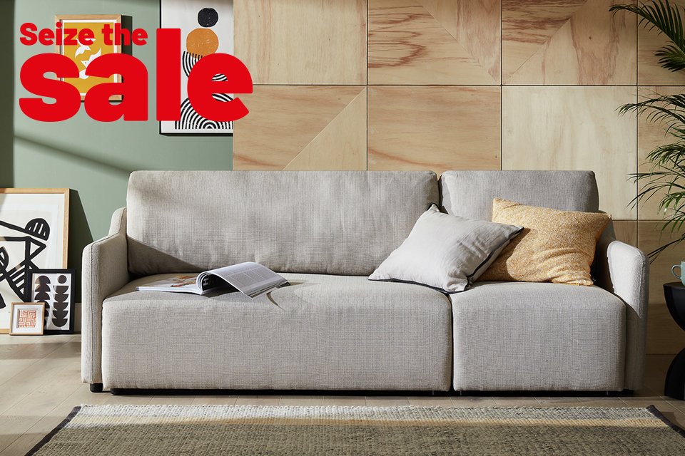 Seize the sale. Save on selected indoor furniture with code. FURN10, FURN20, FURN30, FURN50.