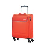 Soft shell suitcase.