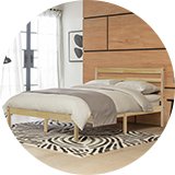 Beds and mattresses.
